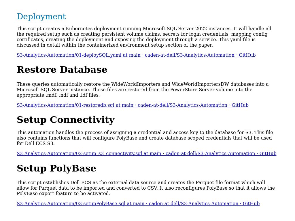 SQL Server Automation Scripts