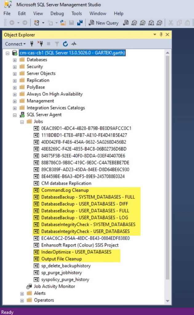 SQL Server Maintenance Scripts