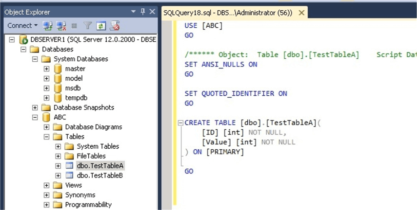 Sql Server Scripts